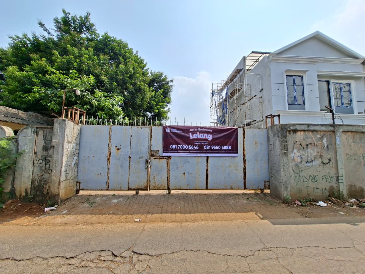 SEGERA LELANG RUMAH TINGGAL, GUDANG & MESS