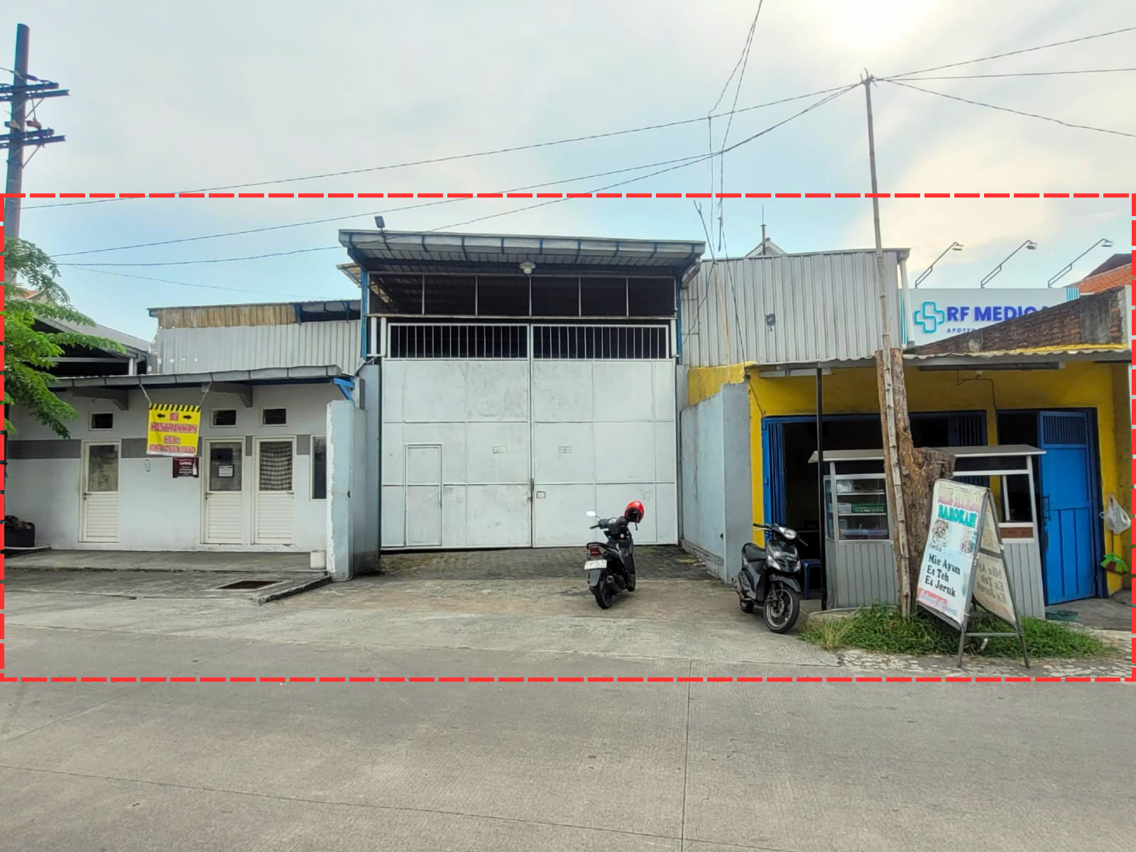 AGUNAN LELANG GUDANG PABRIK