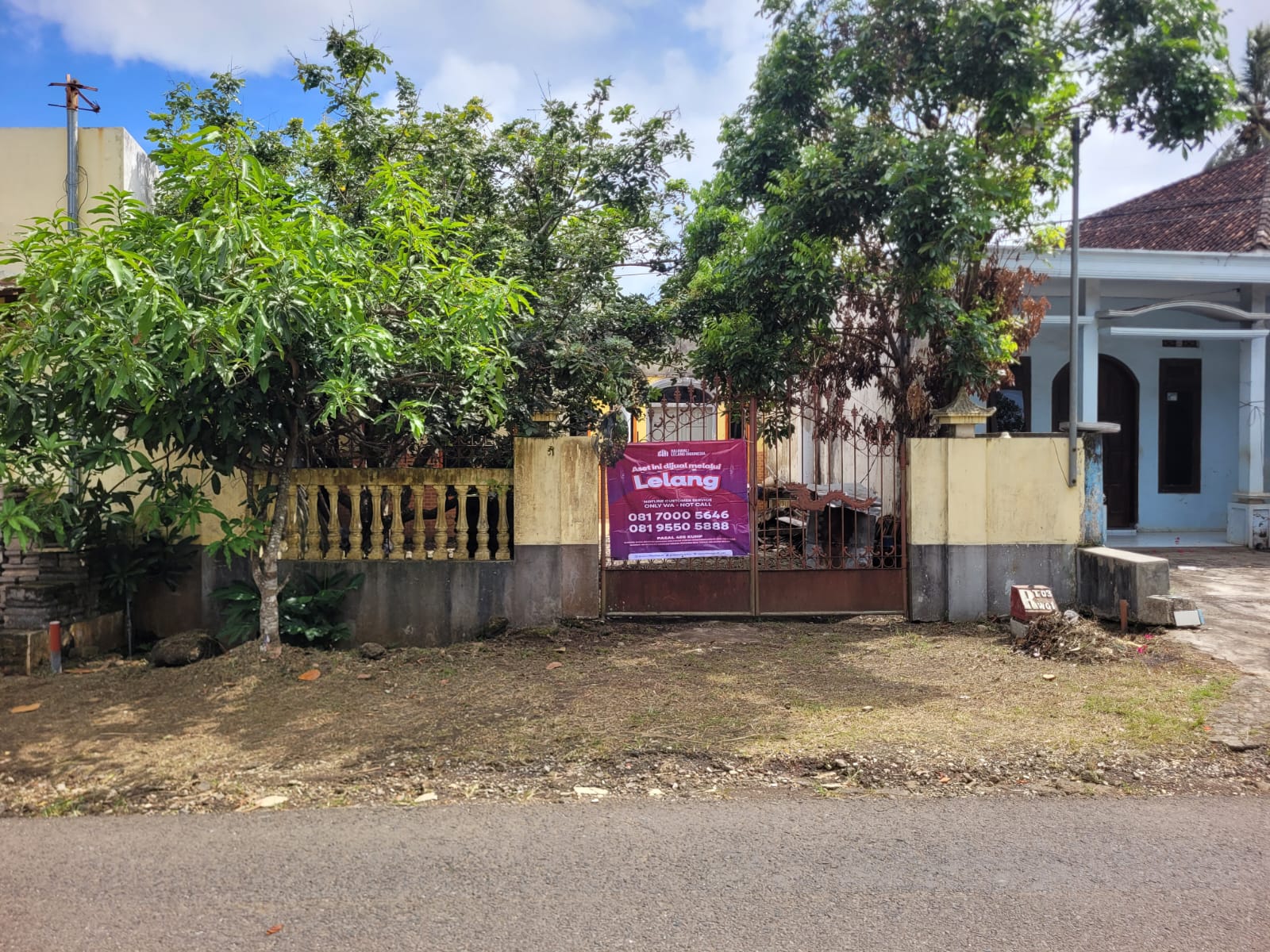 SEGERA LELANG RUMAH TINGGAL